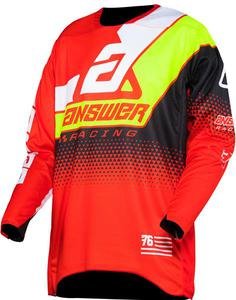 Maillot cross Answer 2020 Elite Korza - Rouge Blanc Noir L