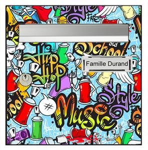 Sticker pour boîte aux lettres, Graffiti Bomb