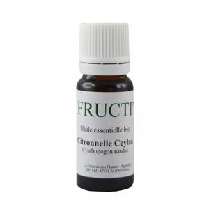 Huile essentielle citronnelle bio