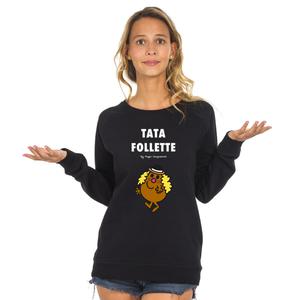 Sweat Femme - Tata Folette 2 - Noir - Taille XXL