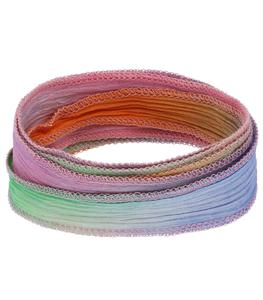 Catherine Michiels - Bracelet en soie à nouer - Multicolore