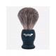 Blaireau PLISSON classique, gamme "essentiel", en pur poil gris, Taille 12, manche gris nacré, gamme Access