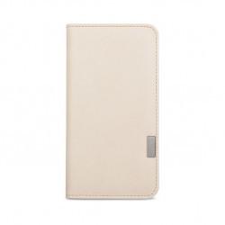 Moshi - Étui portefeuille en fibres textiles Moshi Overture Blanc Apple Smartphones iPhone 7 Plus Avec coque arrière intégrée 34-50€ Moshi Cuir v