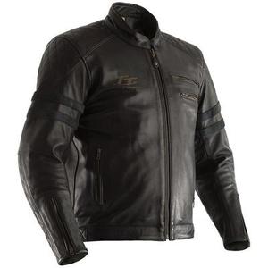 RST IOM TT Hillberry Motorcycle Leather Jacket Veste en cuir de moto, noir, taille S