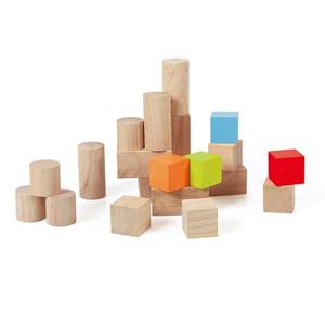 Cubes et formes en bois Scratch (Leste pour Chariot de Marche) -