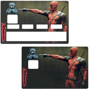 Sticker pour carte bancaire, Tribute to DEADPOOL, édition limitée 100 ex.