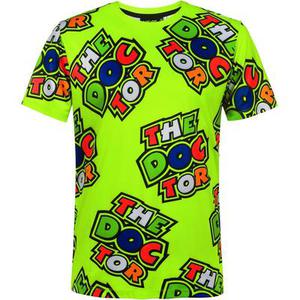VR46 All Over T-Shirt, jaune, taille XS