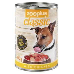 12x400g poulet zooplus Classic - Nourriture pour chien