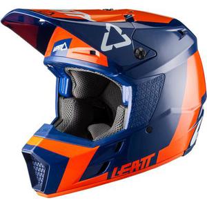 Leatt GPX 3.5 V20.2 Casque Motocross, bleu-orange, taille XL