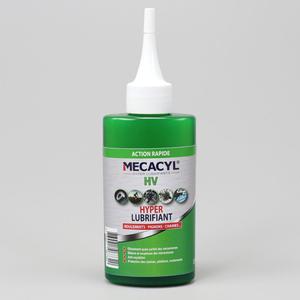 Hyper lubrifiant Mecacyl HV spécial chaînes - pignons 125ml