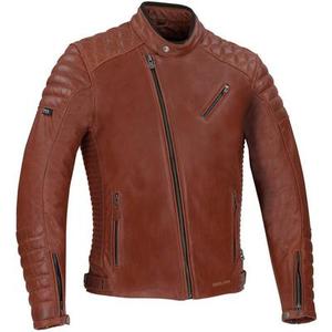 Segura Gomore Veste de moto en cuir, brun, taille XL