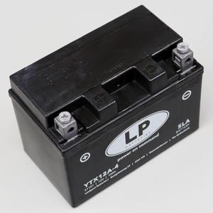 Batterie Landport YTX12A-BS SLA 12V 10Ah acide sans entretien Kawasaki J, Kymco Downtown, People, Suzuki Burgman, GSX-R...