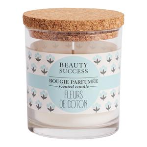 Beauty Success Fleurs de Coton Bougie Parfumée 100g