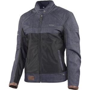 Trilobite Airtech Veste de dames moto Textile, noir-bleu, taille M pour Femmes