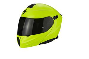 Casque Route modulable SCORPION Exo-920 Solid - Jaune Fluo S