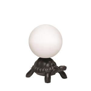 TURTLE CARRY LAMP-Lampe Tortue Géante d'extérieur LED Rechargeable H73cm Noir