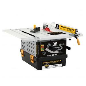 Scie de table ENERGYSAW-165ASP avec aspirateur intégré-165mm Peugeot Outillage 132006