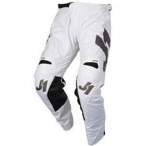 Just1 J-Force Terra Pantalon Motocross, gris-blanc, taille 52