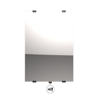 Radiateur Verre Campa - Campaver Select - Vertical - 1000w - Reflet - Cmsc10vmire Campa
