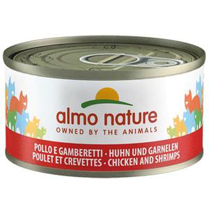 48x70g poulet / crevettes Almo Nature Legend - Nourriture pour Chat