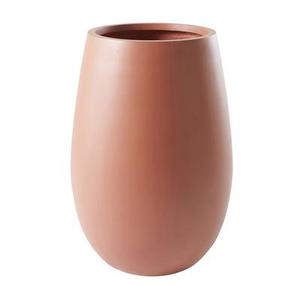 Pot en fibre de verre terracotta H70