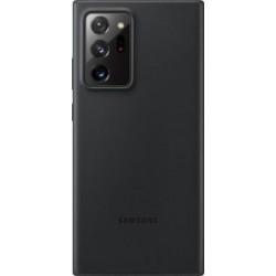 Samsung - Coque Rigide Cuir - Couleur : Noir - Modèle : Galaxy Note 20 Ultra