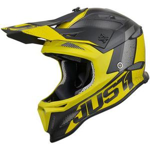 Just1 JDH Assault Mips Downhill casque, noir-jaune, taille XL