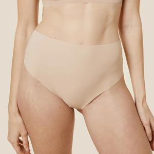 Culotte taille haute sans couture - Beige