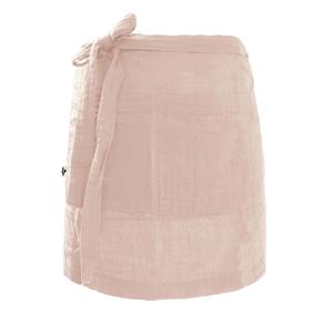 OUREA - Demi-Tablier avec Double Poche Gaze de Coton Guimauve
