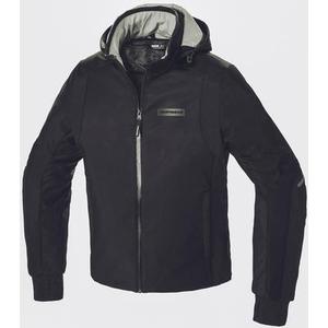 Spidi Armor H2Out Hoodie de moto, noir-blanc, taille M