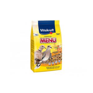 Vitakraft - menu premium mélange de graines pour tourterelles, colombes et cailles - sachet de fraîcheur de 900 g