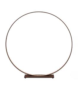 Maison de Vacances - Lampe de Table Cercle à Poser x Le Deun 45 cm - Marron