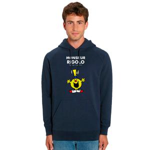Sweat À Capuche Homme - Monsieur Rigolo - Navy - Taille XL