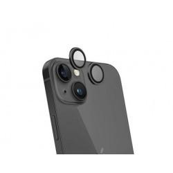 Force Glass - Protection écran Caméra - Couleur : Noir - Modèle : iPhone 15
