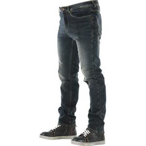 Overlap Manx Jeans de moto, gris, taille 36