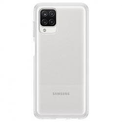 Samsung - Coque Souple Slim - Couleur : Transparent - Modèle : Galaxy A12