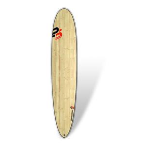 Longboard 9'1' White Bamboo