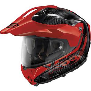 X-Lite X-552 Ultra Carbon Hillside N-Com Casque, noir-rouge, taille L