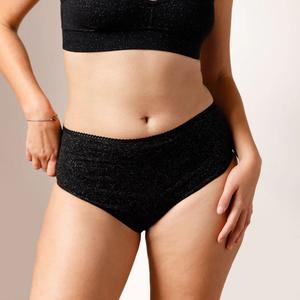Culotte Taille Haute Coton BIO - Paillettes