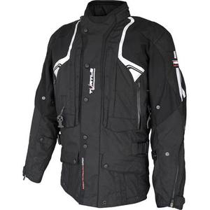 Helite Touring 2.0 Veste textile de moto d'airbag, noir, taille 3XL