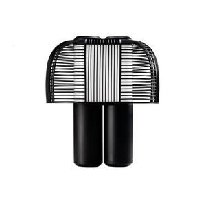 YASUKE-Lampe à poser LED avec variateur Métal H45cm Noir