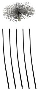 Kit de ramonage SCID - Nylon - Longueur 1,4 m - Diamètre 200 mm