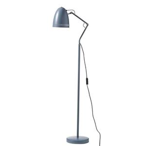 DYNAMO FLOOR-Lampe de lecture Articulée Métal H139cm Bleu
