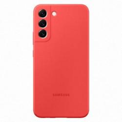 Samsung - Coque Souple - Couleur : Orange - Modèle : Galaxy S22+