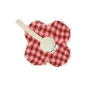 Attache Sucette Keptin-jr Fleur Rouge - Doudou Ecologique