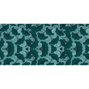 Tapis vinyle wax eucalyptus 65x140cm