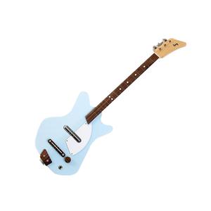 Guitare électrique bleue