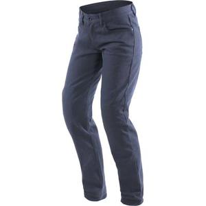 Dainese Casual Slim Pantalon textile de moto pour dames, bleu, taille 24 pour Femmes