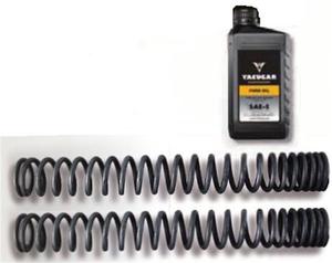 Kit Ressorts de Fourche Progressifs + Huile Premium YACUGAR 750 Z/ZR 2007-14 avec ABS