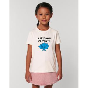 Tshirt Enfant La Tete Dans Les Nuages 2 - Blanc - Taille 8 ans